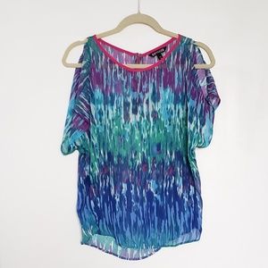 Express Cold Shoulder Blouse